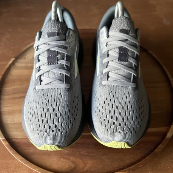 Brooks Ghost 16 Primer Gray Road Running Shoes Sneakers Men\'s 7.5 Women\'s 9